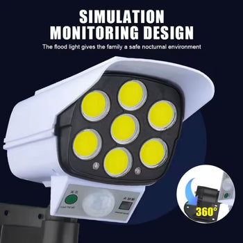 Llambë diellore LED me sensor lëvizjeje