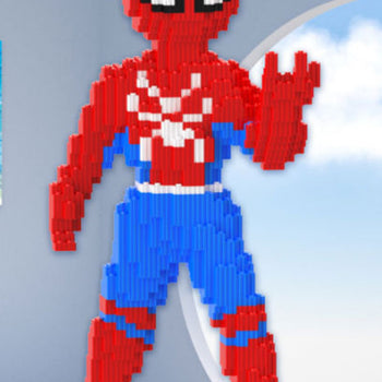 Lodër me formuese me Spiderman