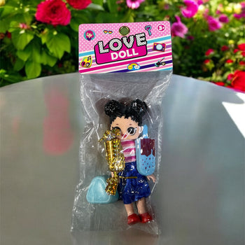 Set me lodra Love Doll (kukull + embelsira)