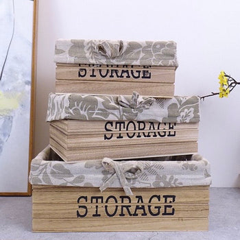 Shporte druri + tekstil (x3)