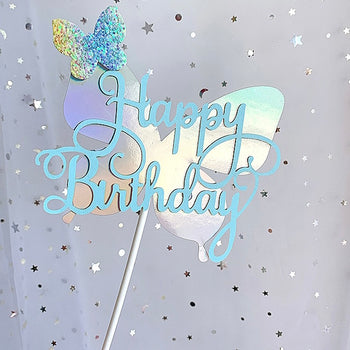 Dekor për tortën me flutur (cake topper)