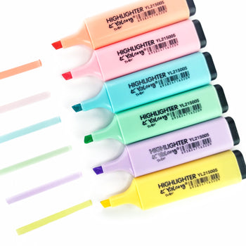 Highlighter me ngjyra, pako me 36 copë