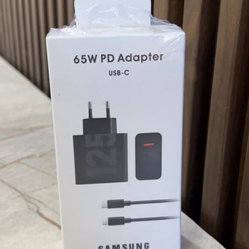 Karikues 65 W me kokë karikimi me dy porta USB