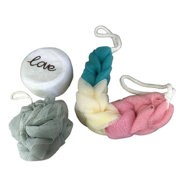 Set sfungjerë dushi multikolor