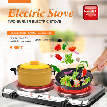 Stufe elektrike me 2 pllaka gatimi RAF