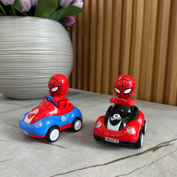Makinë lodër Spiderman për fëmijë