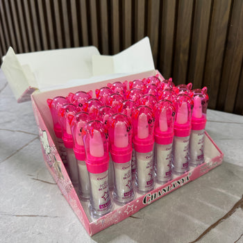 Highlighter pluhur me pompë spërkatëse në nuancë silver