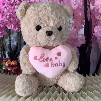 Arush pellushi "Love Baby" ngjyrë bezhë (3 përmasa)