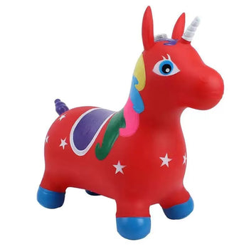 Lodër kërcyese unicorn për fëmijë