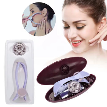 Pajisje për heqjen e qimeve me fije për fytyrë dhe trup