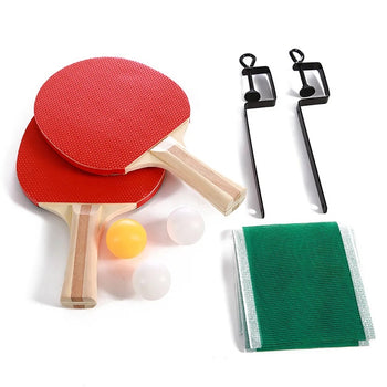 Set raketa tenisi (rrjetë/ topa x3/ fiksues rrjete)