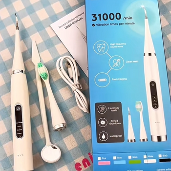 Pastrues dhëmbësh me 2 koka elektrik, set 4 pcs