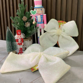 Fjongo e bardhë me shkëlqim
40 cm