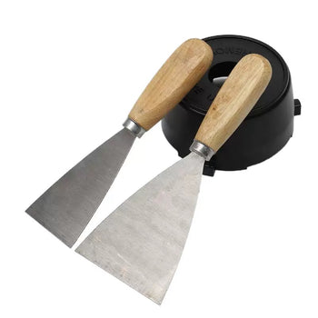 Set spatulash metalike për punime ndërtimi, 3 copë