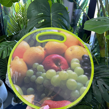 Dërrasë prerëse me dizajn frutash