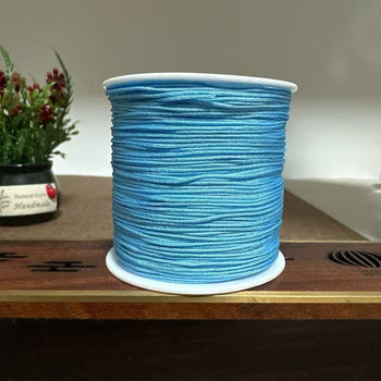 Spango dekorative blu në bobinë për paketim dhe punime kreative