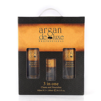 Set 3n1 për flokët ( shampoo, conditioner, serum )