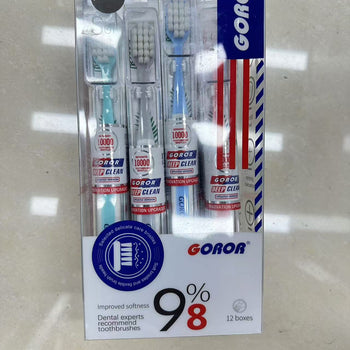 Furçe dhëmbësh, set 4 copë