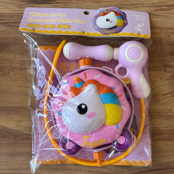 Pistoletë uji me dispenser uji në formë çante me njëbrirësh✨