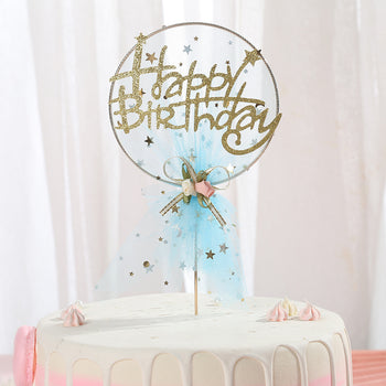 Dekor LED për tortën (cake topper)