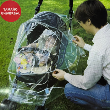 Mbulesë universale kundër shiut për karrocë bebe
