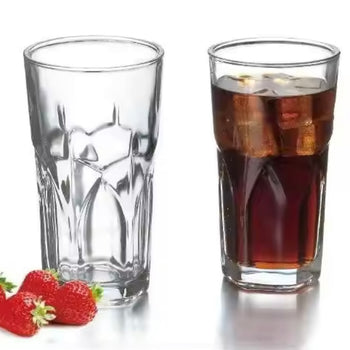 Gotë qelqi për pije, set 6 copë