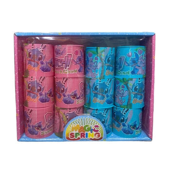 Lodër me spirale me Stitch në ngjyrat blu dhe rozë