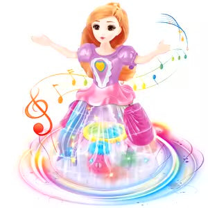 Rotate electric universal toys, vajza qe kercen