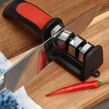 Mprehës Thikash me Dorëz Ergonomike dhe Sistëm 3-Fazor për Mprehje Precize