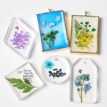 Set lulesh të thata dekorative për punime kreative