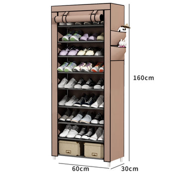 Raft portativ për këpucët me 9 kate