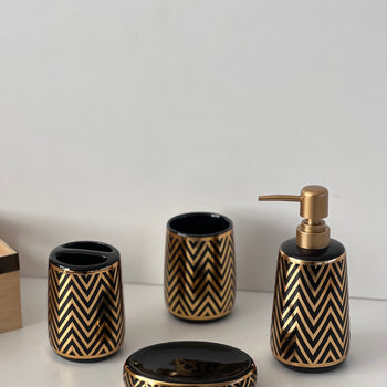 Set aksesorë tualeti x4