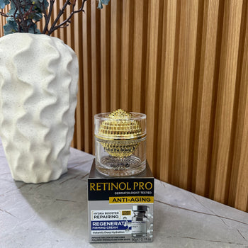 Krem retinol pro për rigjenerim dhe kujdes anti-aging