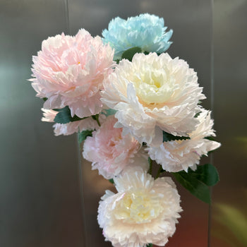 Degë Peony artificiale dekorative