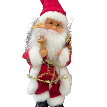 Babagjysh dekorativ me fanar zbukurim perfekt për festat e fundvitit