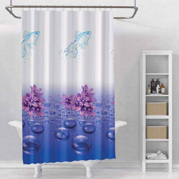 Perde dushi me peshq dhe lule lejla