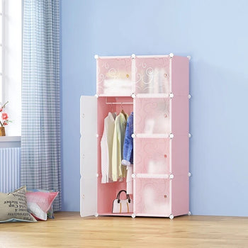 Raft plastik organizues me 8 ndarje