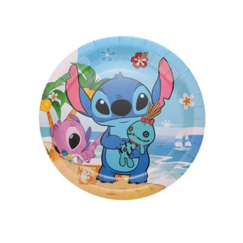 Pjata kartoni me Stitch blu