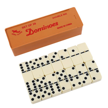 Domino me kuti plastike 28 copë