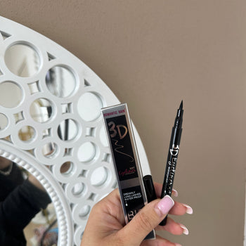 Eyeliner i zi 3D me majë precize