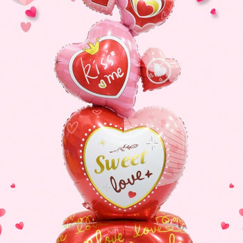 Tullumbace me zemër dhe shkrim “Kiss Me”