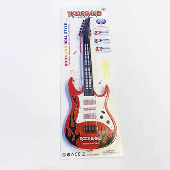 Kitarë muzikore “Rock Band” për fëmijë model me efekt tingujsh