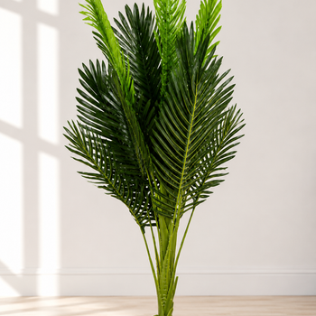 Pemë palmë artificiale me gjethe të dendura