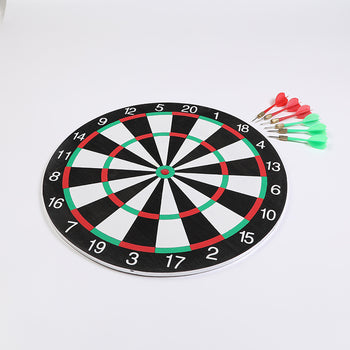 Dartboard, 17”, 6 darts
