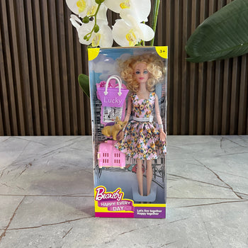 Barbie Happy Every Day, vajza me qenushin e saj