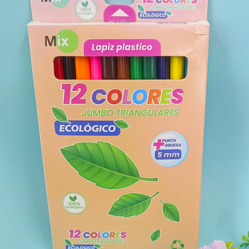 Lapsa me ngjyrë, ekologjike, pako me 12 copë