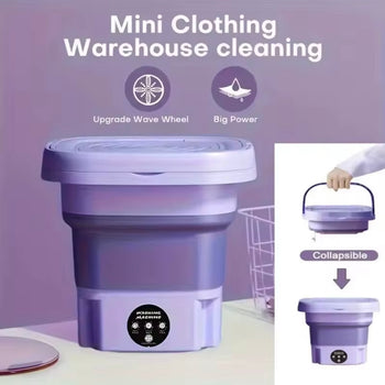 Mini lavatrice elektrike 9L