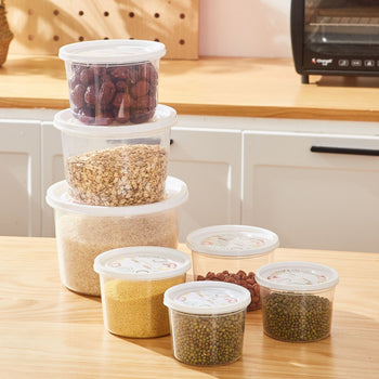 Set me 7 tasa rrethore “ Keep Fresh”