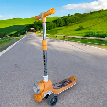 Skuter për fëmijë portokalli