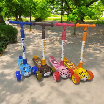 Skuter me figurë tigri